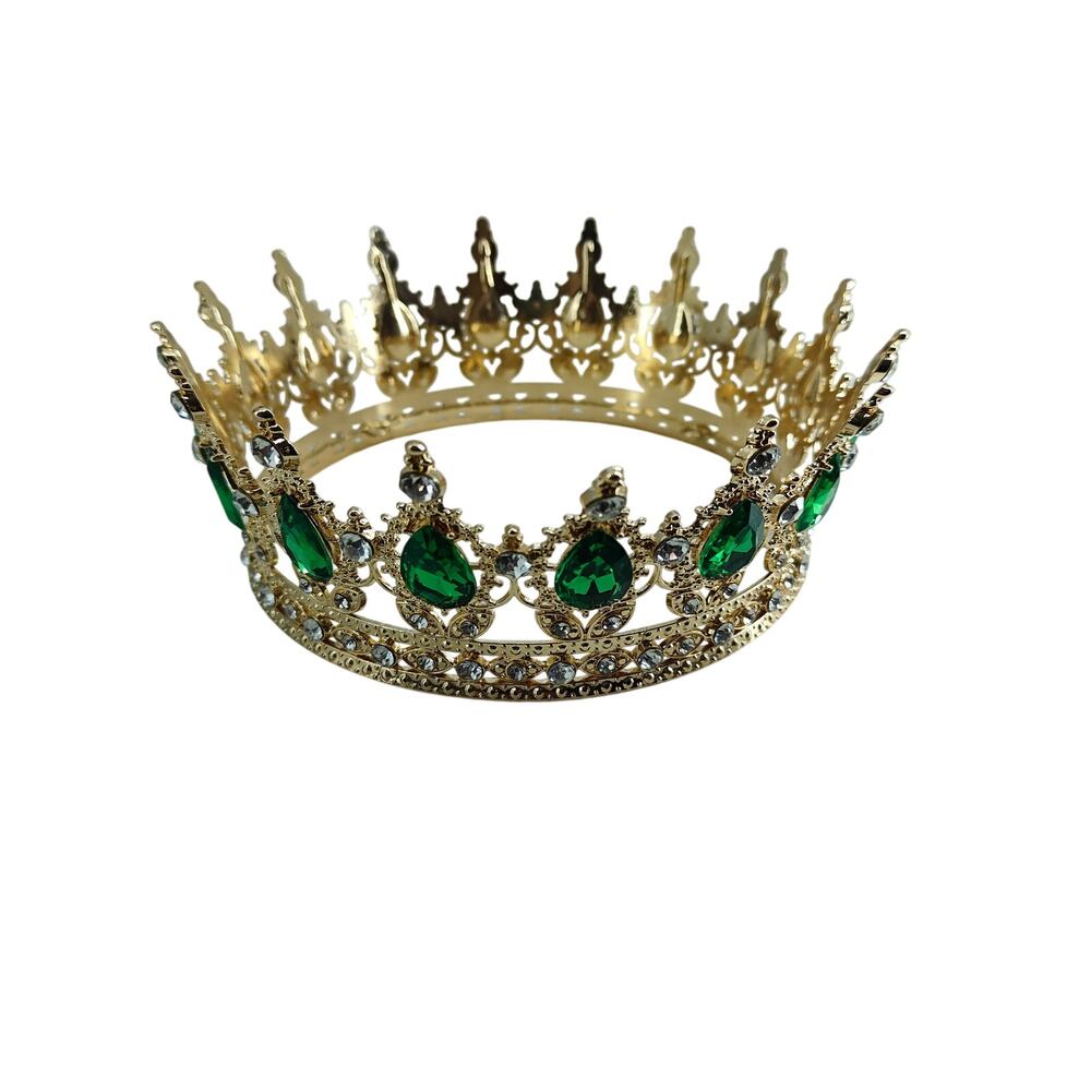 Emerald Green and Gold Crown Every Occasion